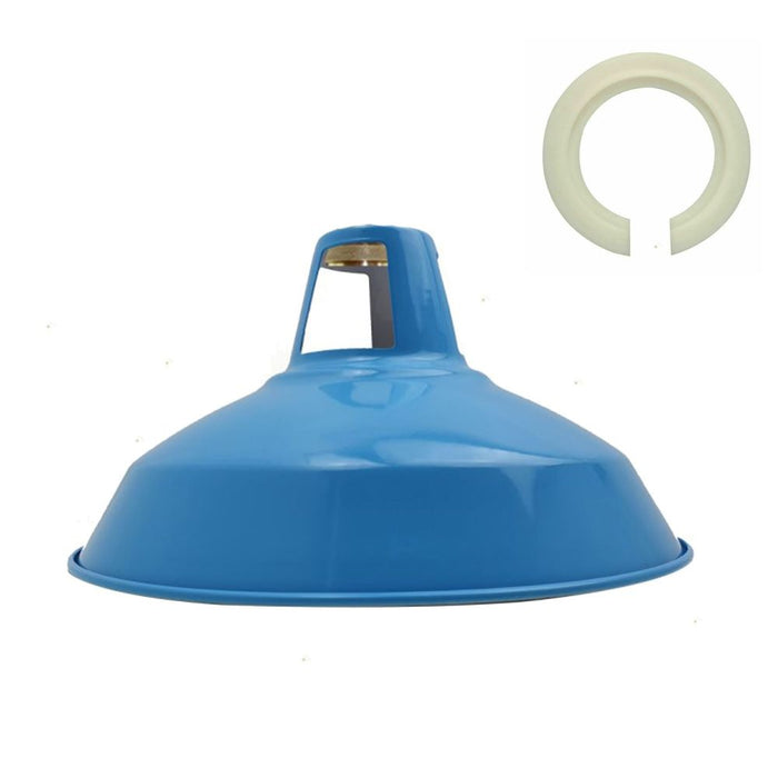 Retro Barn Light Shades Modern Ceiling Pendant Lampshades Metal Various Colors