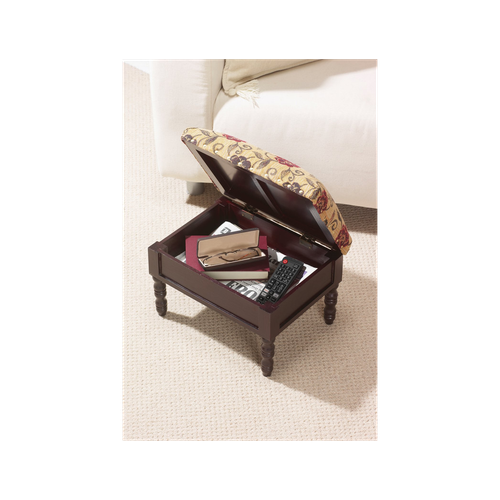 Storage Footstool - Floral design