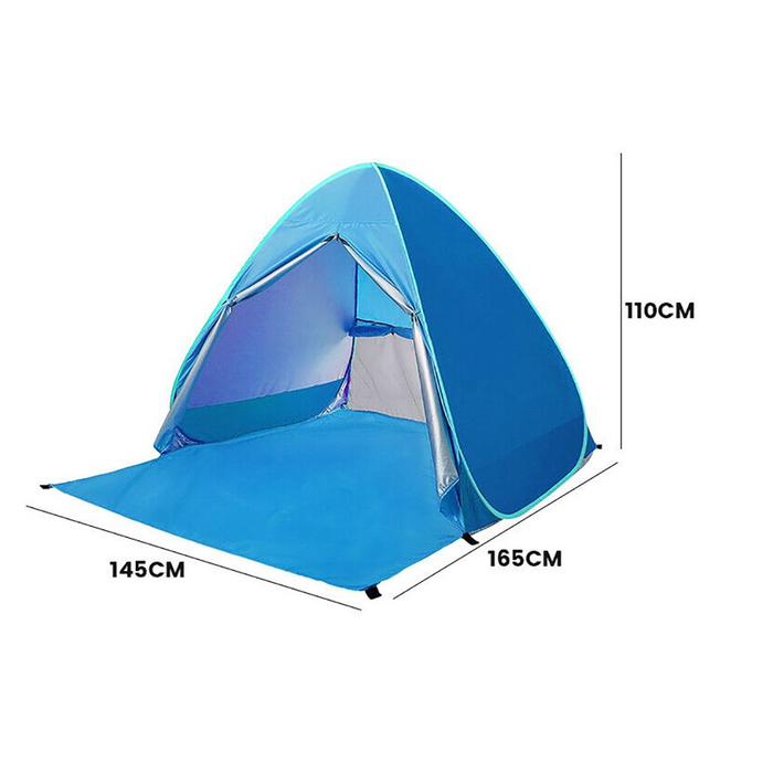 Large Pop Up Beach Tents Garden Hiking Shade Sun Shelter Protect Canopy UPF 50+