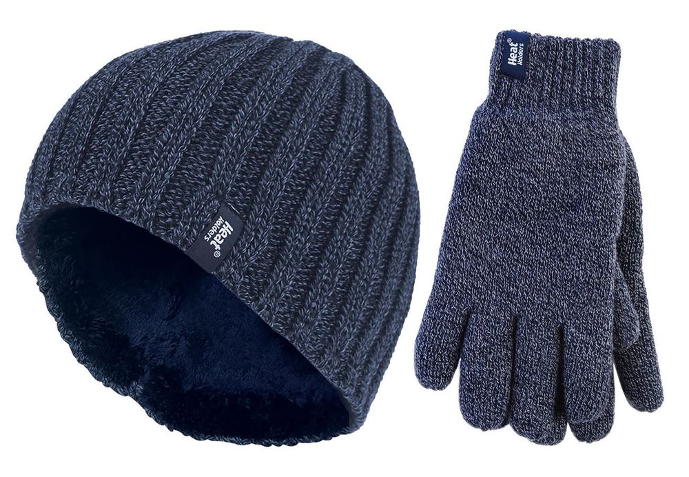 Heat Holders - Mens Set - Hat & Gloves