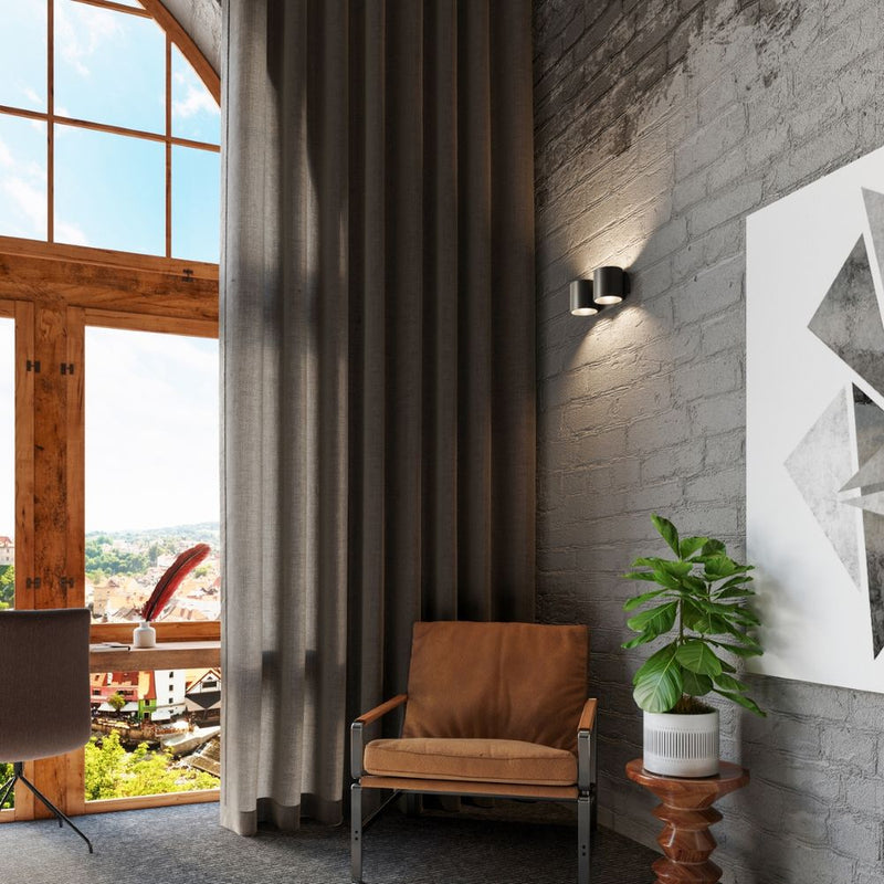 Orbis Double Aluminum Wall Lamp - Modern Design - G9 Compatible