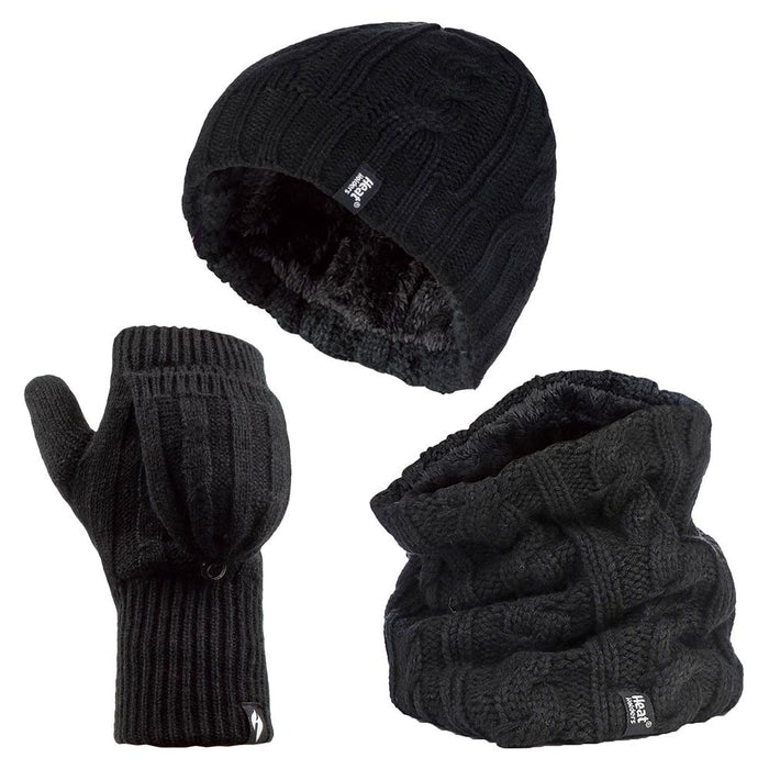 Heat Holders - Ladies Set - Hat / Converter Glove / Neckwarmer