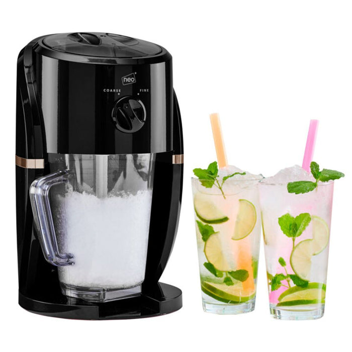 Neo Black and Copper Ice Crusher Slush Machine