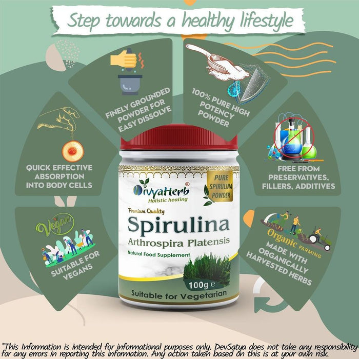 Spirulina Powder: Premium Quality Superfood Supplement