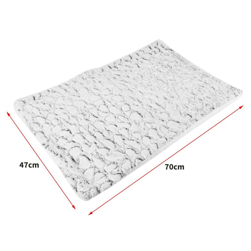ASAB Self Heating Pet Bed - 70cm x 47cm - Safe, Spacious, and Easy to Store - Perfect for All Pets - Easily Washable