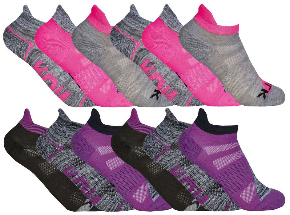 12 PAIRS - Kids Space Dyed Trainer Socks