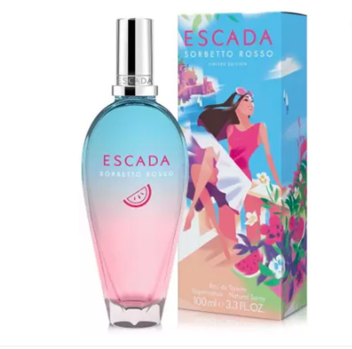 Escada Sorbetto Rosso Limited Edition  Eau De Toilette Spray 100ml