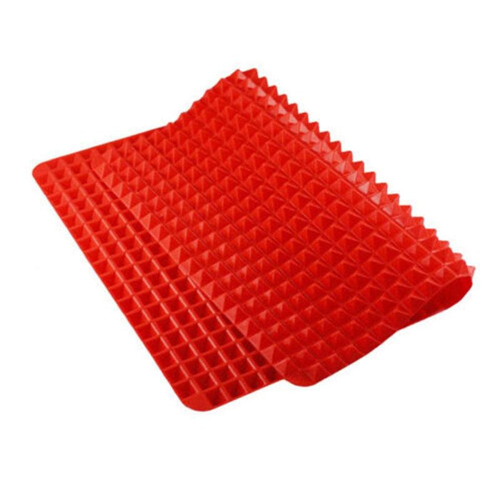 Pyramid Silicone Mat Non Stick Fat Reducing  - UK Seller