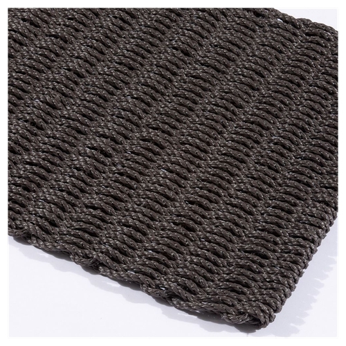 Didsbury Braided Polypropylene 55x100cm Slate Doormat