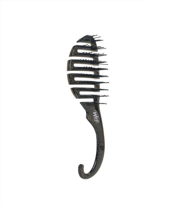 Premium Shower Detangler Brush - Glitter Black