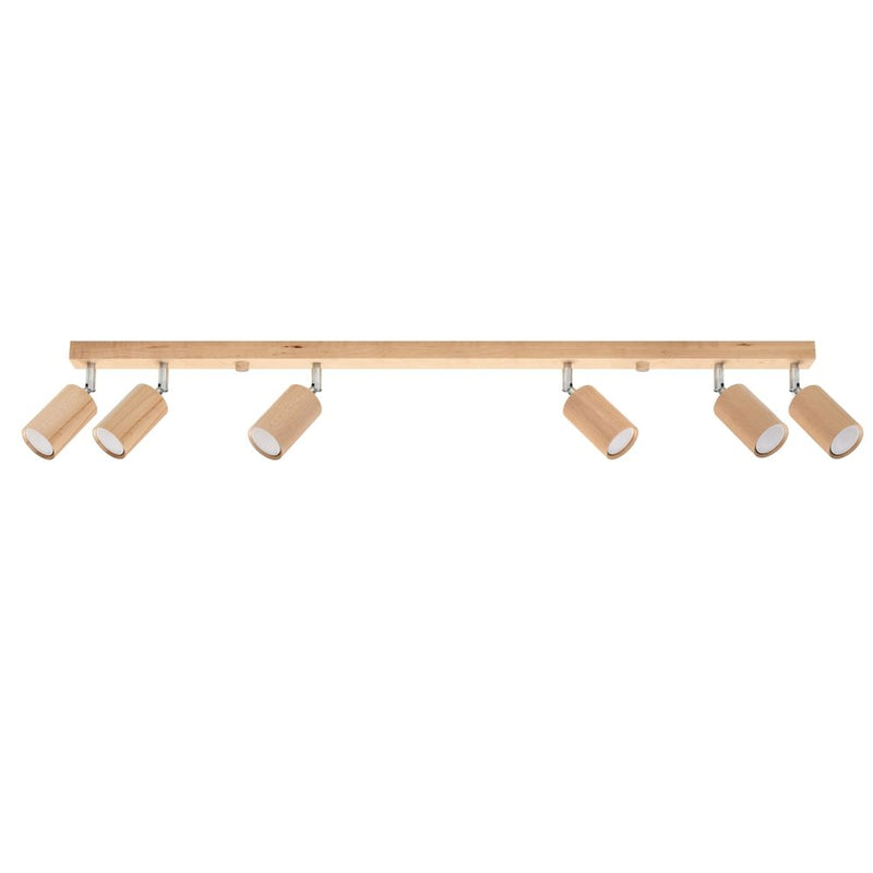 Ceiling lamp wood Berg Scandinavian Design GU10
