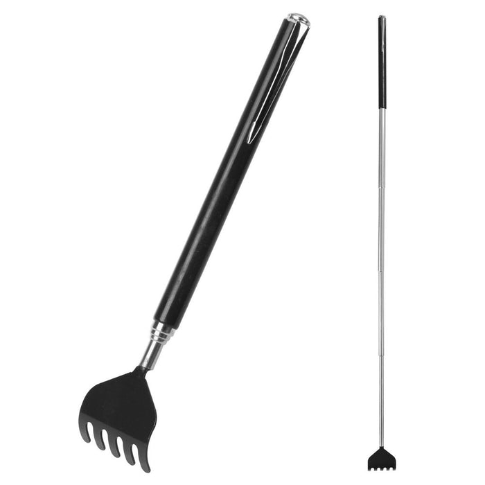 Premium Stainless Steel Extendable Back Scratcher - Long Reach for Hard to Reach Itches