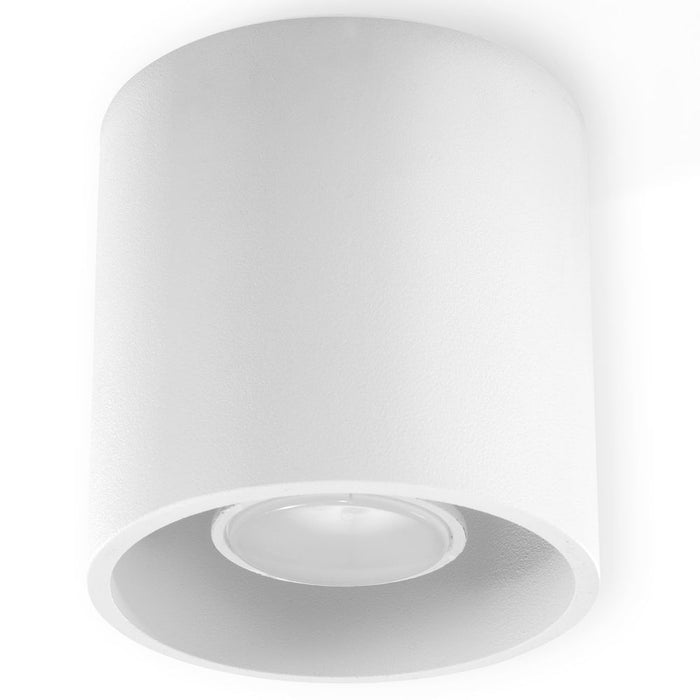 Modern LED Ceiling Lamp - White Round Design - Best Quality - GU10