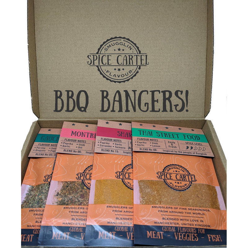 Authentic BBQ Rubs Gift Box | Flavour-Packed Spices for Amazing Barbecues!