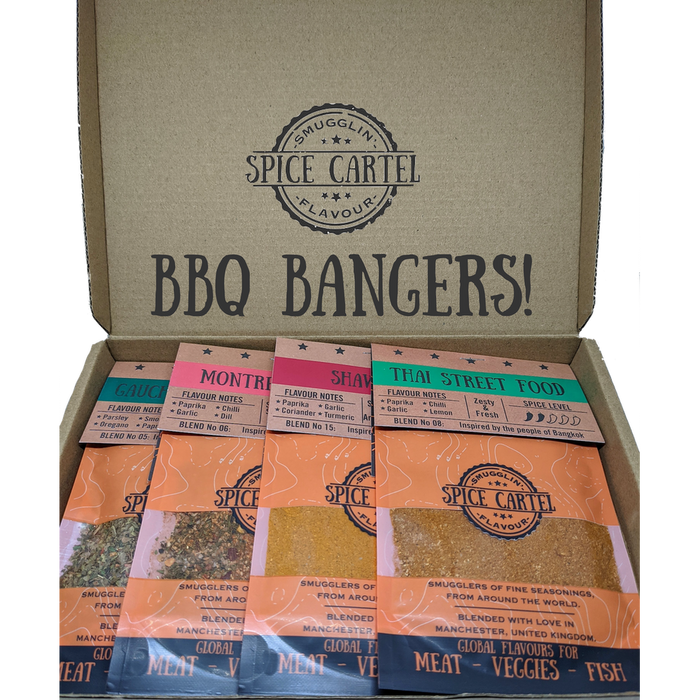 Authentic BBQ Rubs Gift Box | Flavour-Packed Spices for Amazing Barbecues!