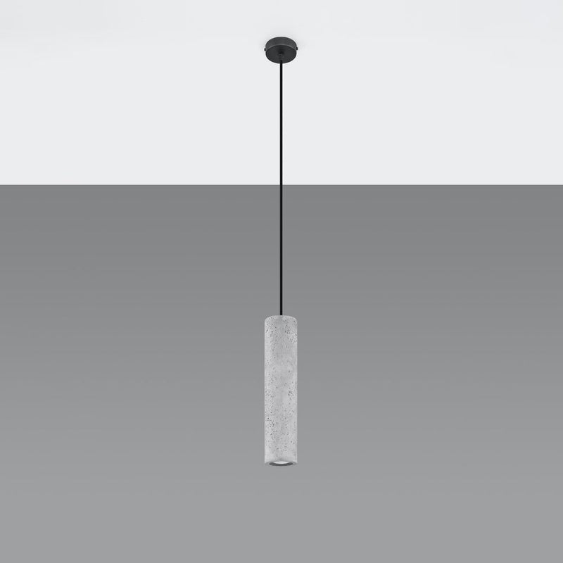 Industrial Pendant Lamp - Concrete Luvo Design - High-Quality GU10