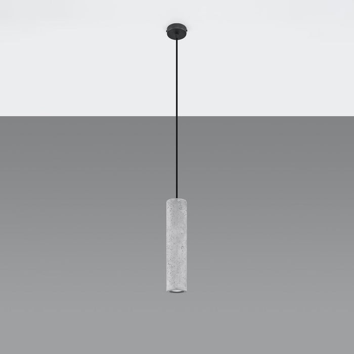 Industrial Pendant Lamp - Concrete Luvo Design - High-Quality GU10