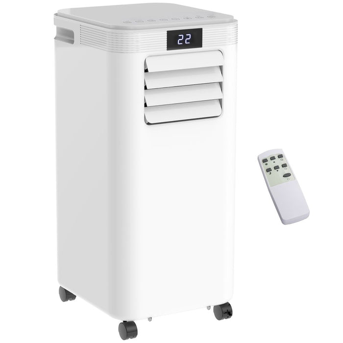 HOMCOM 8000BTU Portable Air Conditioner - 4 Modes, LED Display, Timer - Perfect for Home & Office