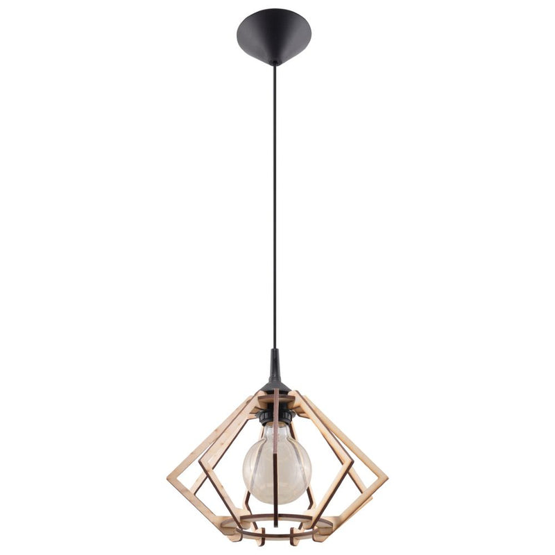 Pendant lamp wood Pompelmo Scandinavian Design E27
