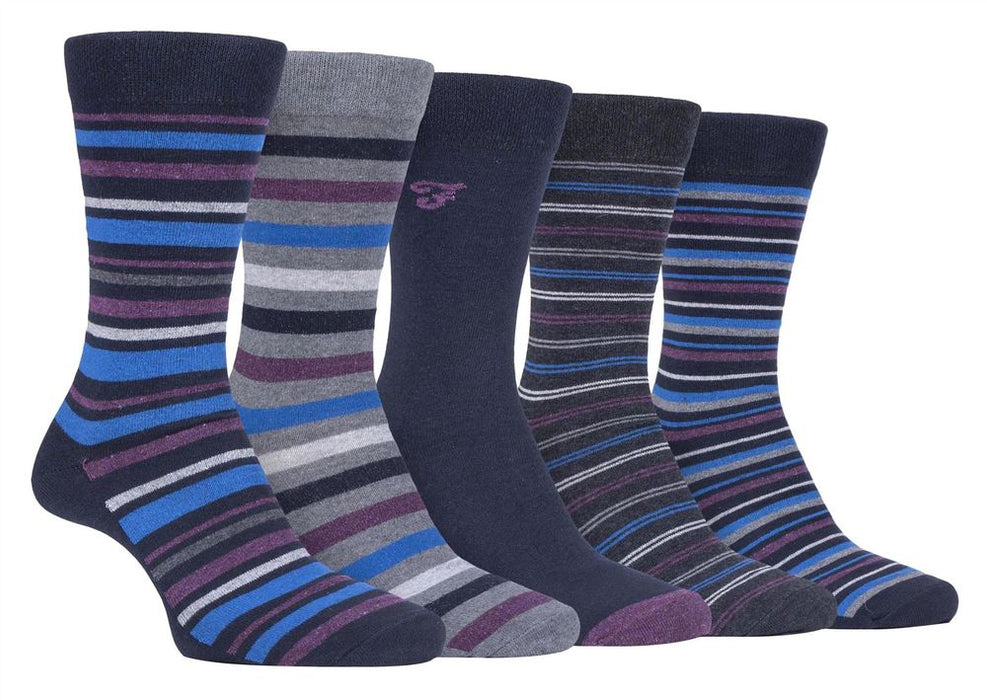 5 Pack Farah Classic Patterned Socks  - FCS271