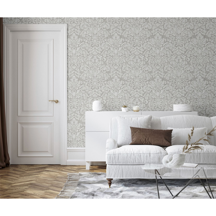 Premium Marinski Damask Soft Gold & Natural Sw12 - High-Quality, Attention to Detail