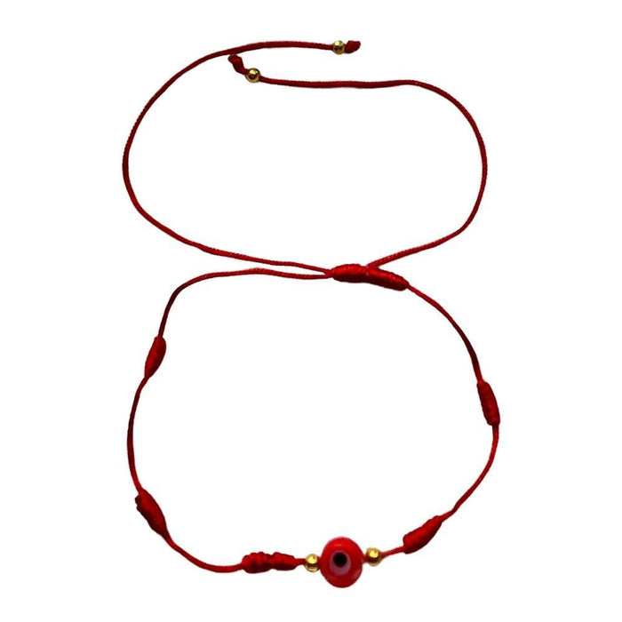 Evil Eye Seven-Knot Thread Braided Bracelet