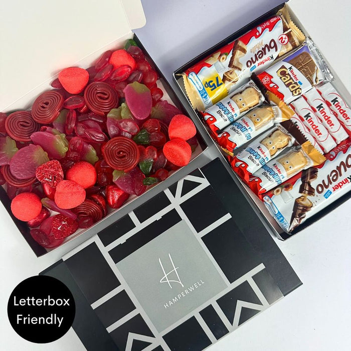 Red Sweets Letterbox Gift Hamper