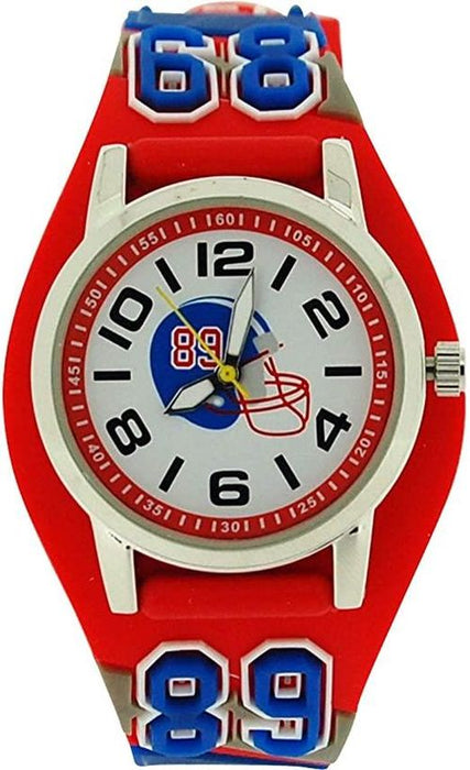 Ravel Children's White dial with American soccer helmet motif Watch R1521.10