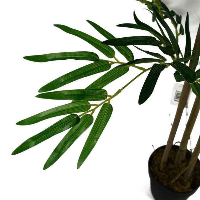 120cm (4ft) Artificial Bamboo Plants Trees - Natural Green