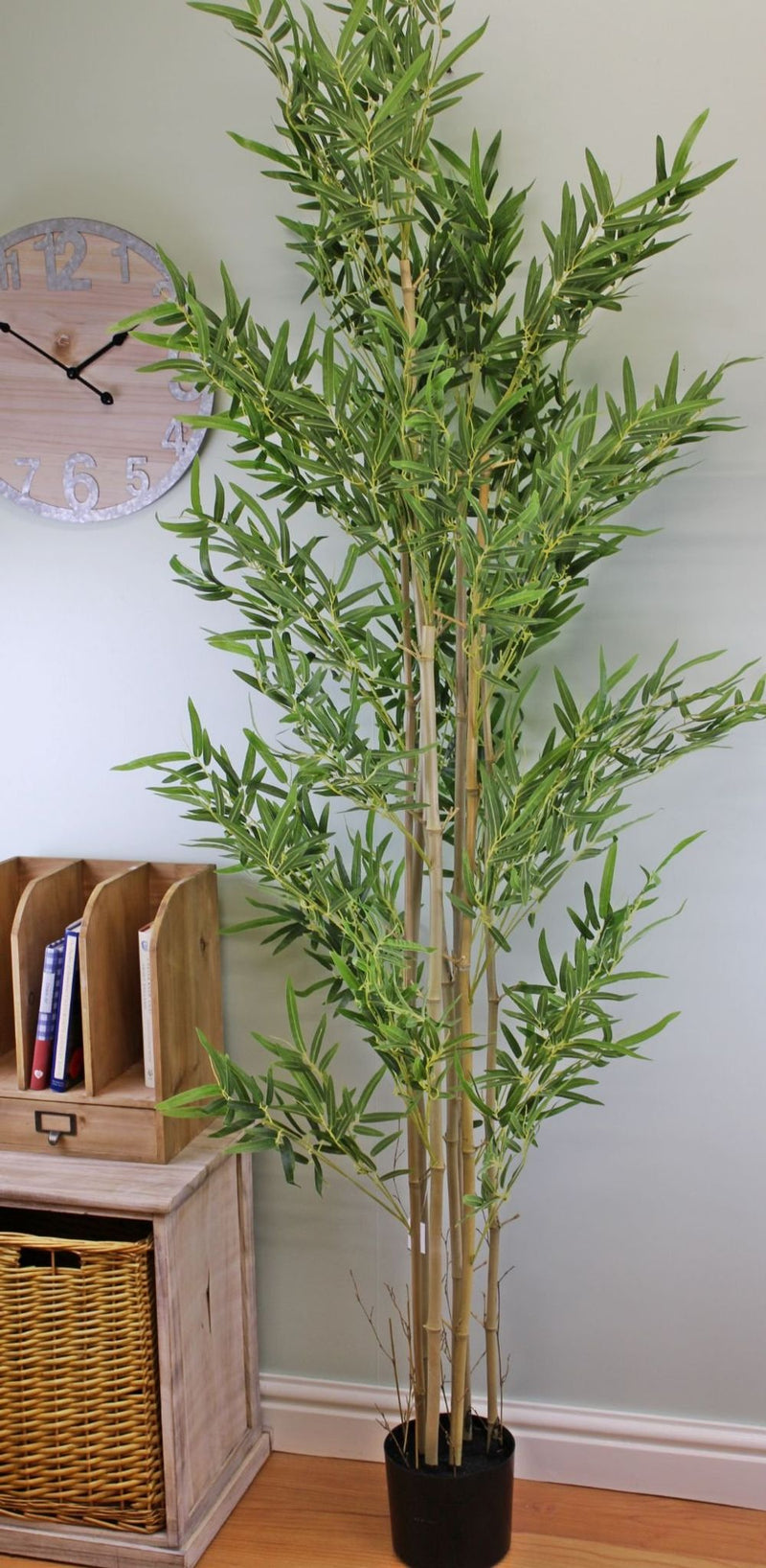 Realistic 200cm Artificial Bamboo Tree | 7 Stems | Top Quality