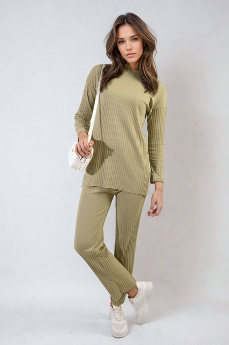 Annalise Knitted Top and Trouser Co-ord Set