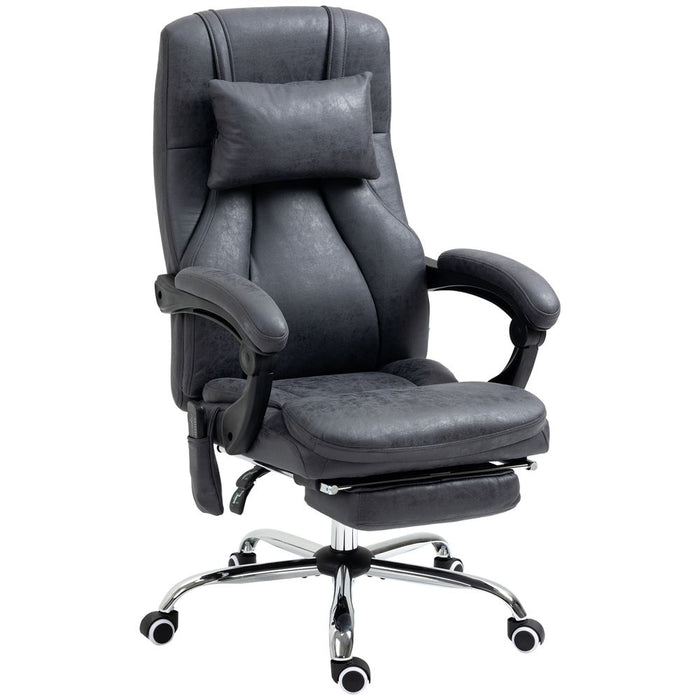 Premium Vinsetto High Back Massage Office Chair - Remote, Vibration, Headrest