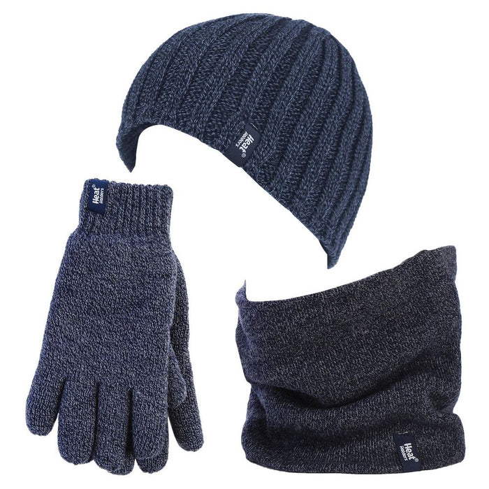 Heat Holders - Mens Set - Hat / Gloves / Neckwarmer