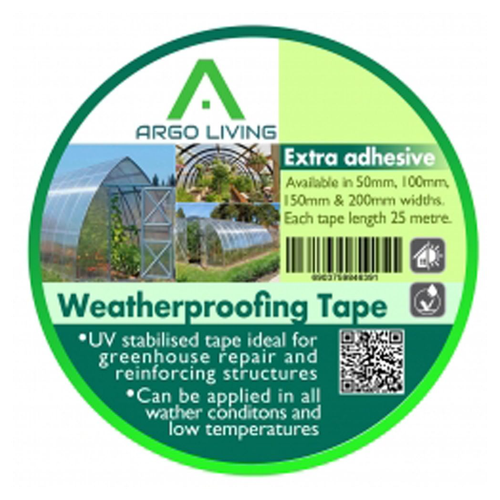 Polytunnel Greenhouse Clear Polythene Repair Tape 5cm, 10cm, 15cm, 20cm x 25m Lenght