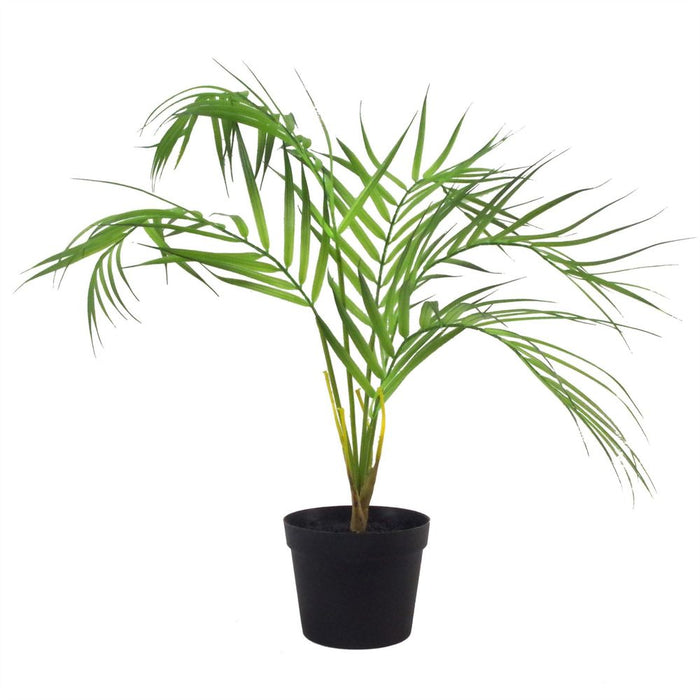 Premium 50cm Mini Areca Palm - Lifelike Artificial Plant - Detailed Design - Great for Any Space