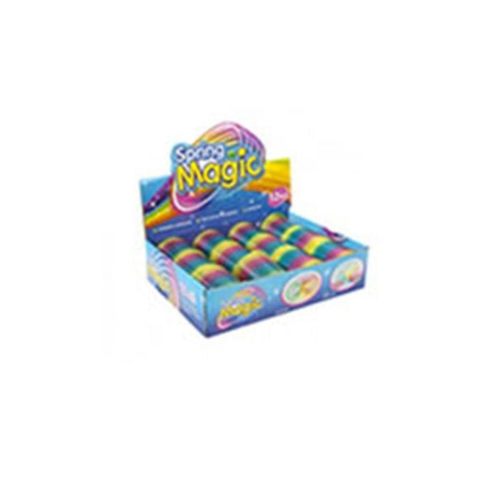 Rainbow Magic Glitter Spring Toy - Perfect for Boys & Girls 2.5 X 2.5" - 1 Pack