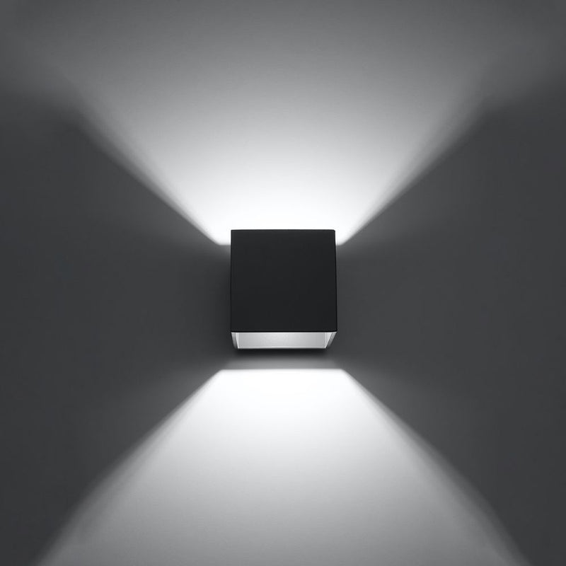 Modern Aluminum Wall Lamp - Quad Collection, G9 Bulb, Multiple Colors