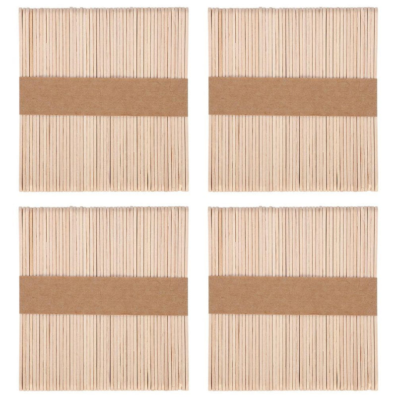 VINSANI Wooden Lolly Sticks - Premium Quality Craft Supplies for DIY Art Projects, Models, and More!