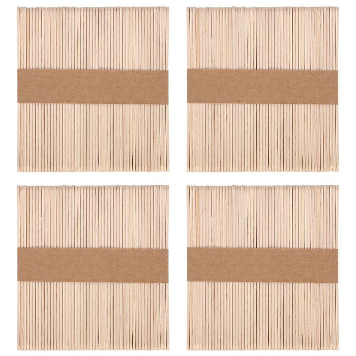 VINSANI Wooden Lolly Sticks - Premium Quality Craft Supplies for DIY Art Projects, Models, and More!