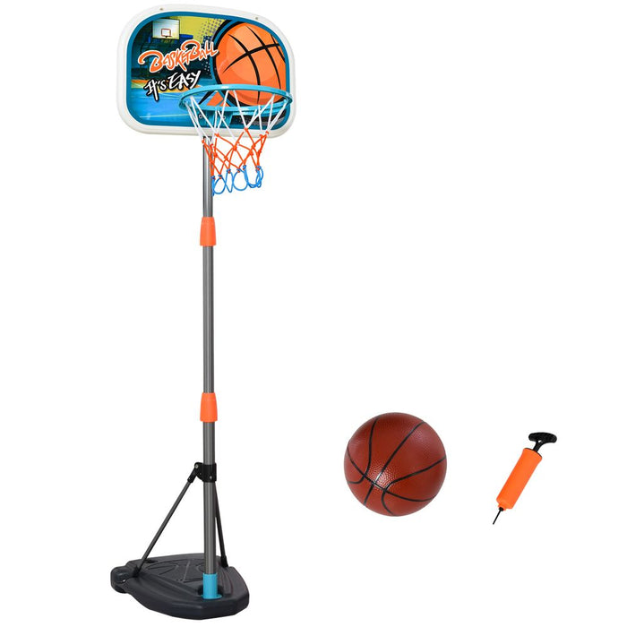 Ultimate 3-Piece Kids Basketball Set | Adjustable Hoop | Fillable Base | Ages 3-8