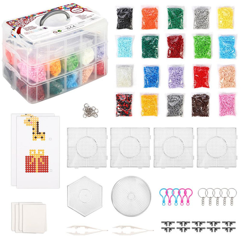 SOKA IRON BEAD DELUXE SET: Hours of Creative Fun, Endless Possibilities, Complete Iron Bead Set, Kid Safe & Ideal Gift