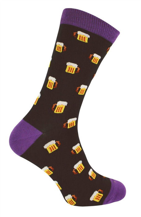 Mr Heron - Patterned Socks, Soft, Breathable, Hypoallergenic & Antibacterial