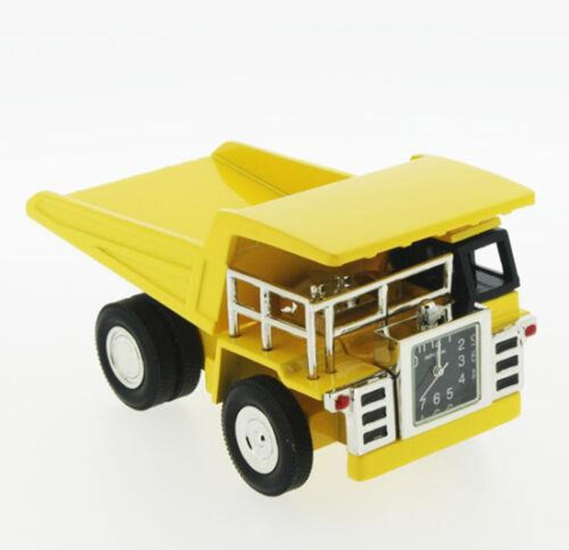 Solid Brass Miniature Clock Quarry Dumper Mega Truck - Best Quality, Professional Seller, Attention to Detail