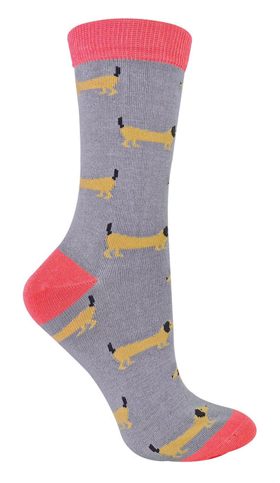 Fabulous Miss Sparrow Doggy Socks - Best Quality, Unique Design, Ideal Gift - Breathable, Hypoallergenic, Super Soft