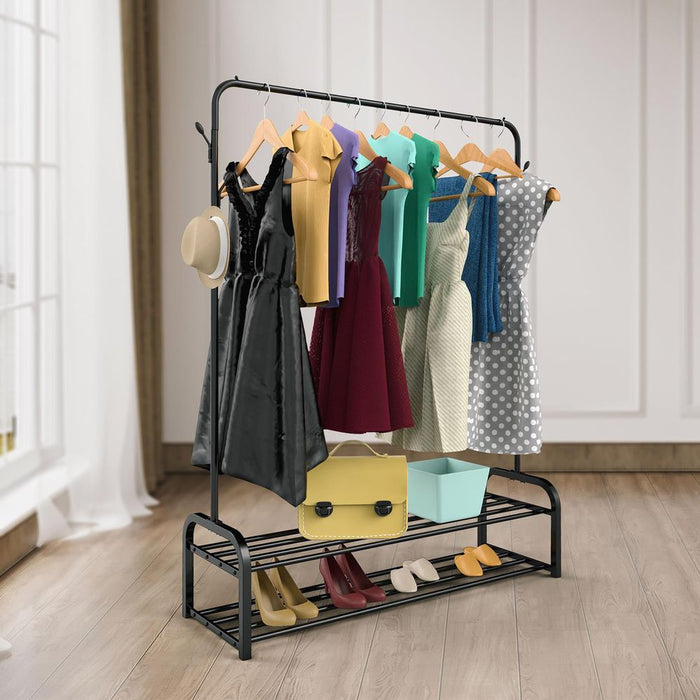 VINSANI DELUXE RAIL 1010129 - Multifunctional, Durable, Modern, Easy Assembly - Perfect for a Clutter-Free Home!