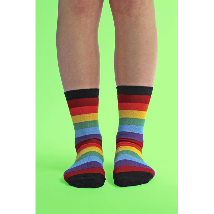 Kids 3 Pack Rainbow Socks