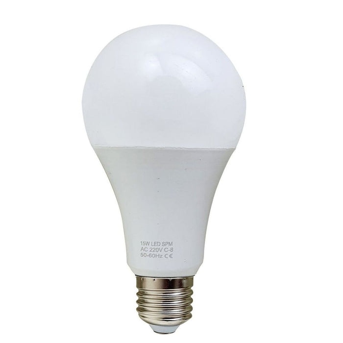 E27 15W Energy Saving Warm White LED Light Bulbs A60 E27 Screw-in non dimmable bulbs