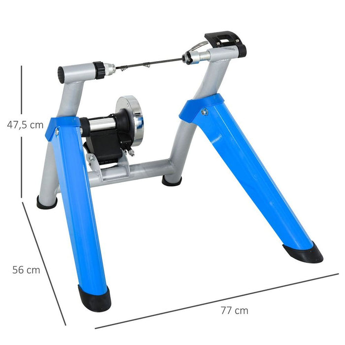 Bike Trainer: 8-level Resistance, Fits 650C, 700C or 26"-29" Tyres - Compact & Convenient