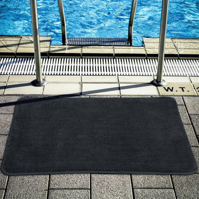 VINSANI BATH MAT 60X90cm D.GREY 1010166