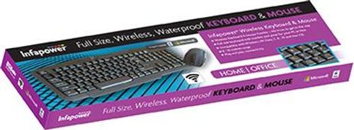 Infapower Wireless Bluetooth Keyboard & Mouse Combo- X206
